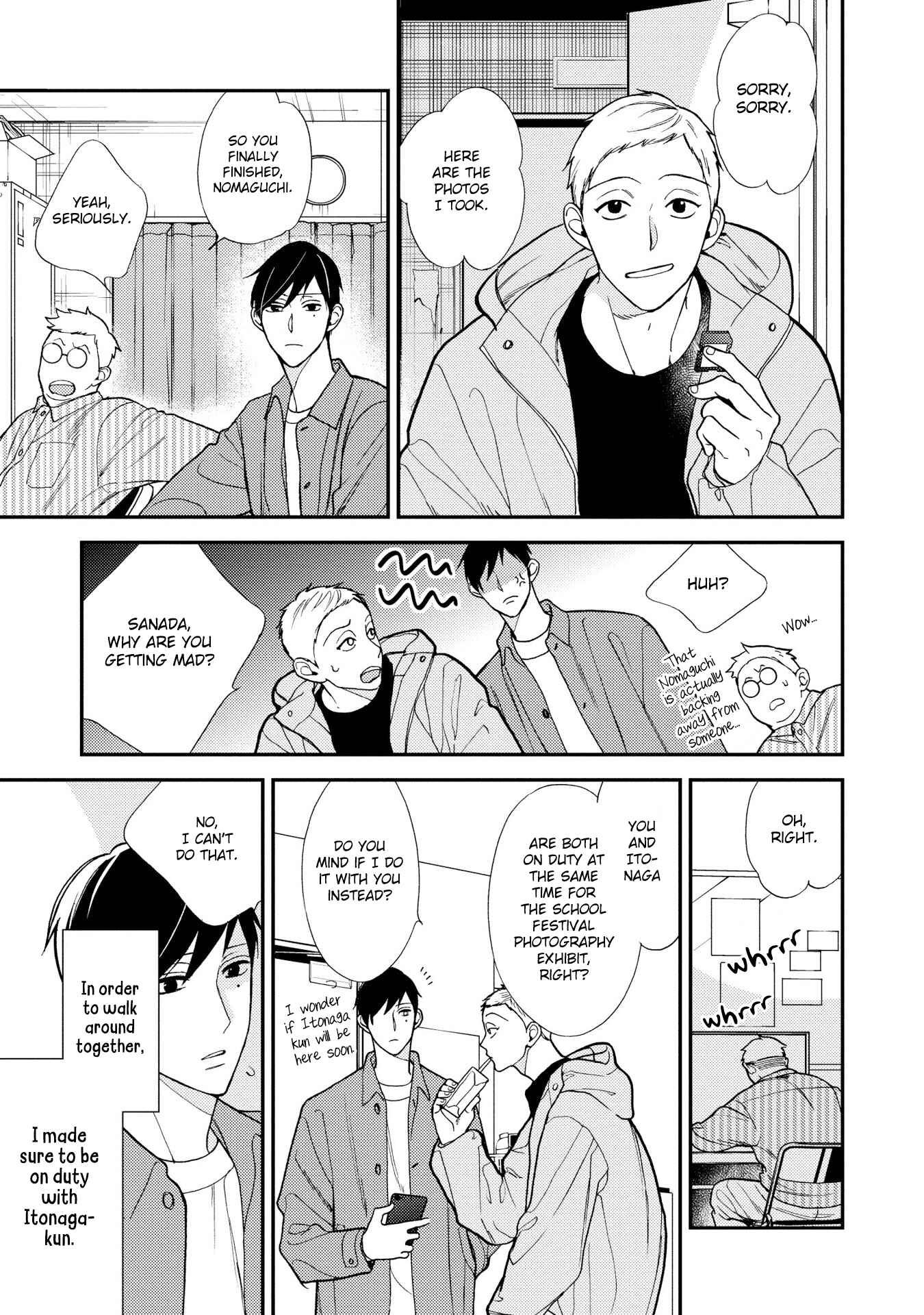 Page 18 Chapter 3 Itonaga-kun no Koi no Ito