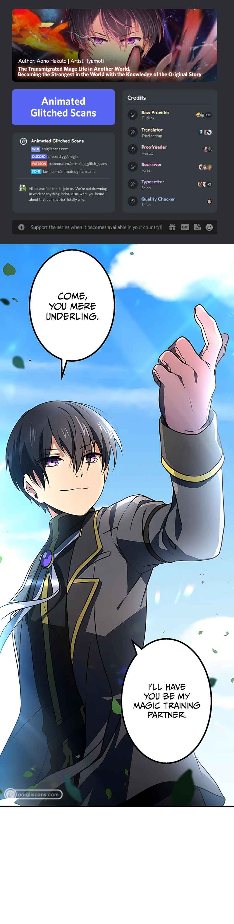Page 1 Chapter 15 The Transmigrated Mage Life in Another World, Becoming the Strongest in the World with the Knowledge of the Original Story