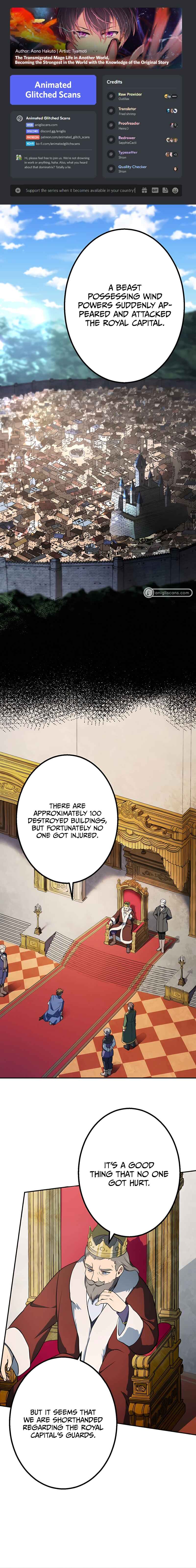 Page 1 Chapter 22 The Transmigrated Mage Life in Another World, Becoming the Strongest in the World with the Knowledge of the Original Story