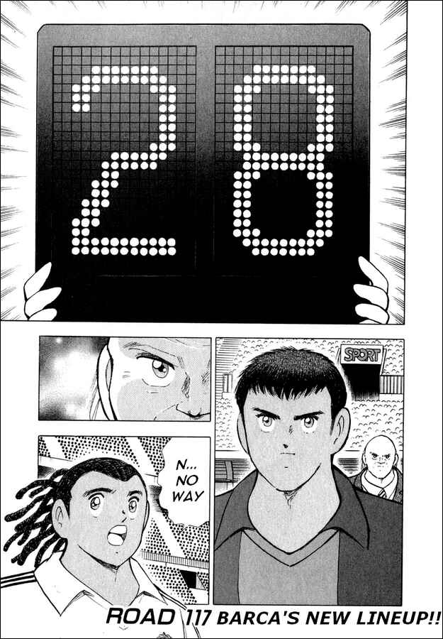 Page 1 Chapter 117 Captain Tsubasa: Road to 2002