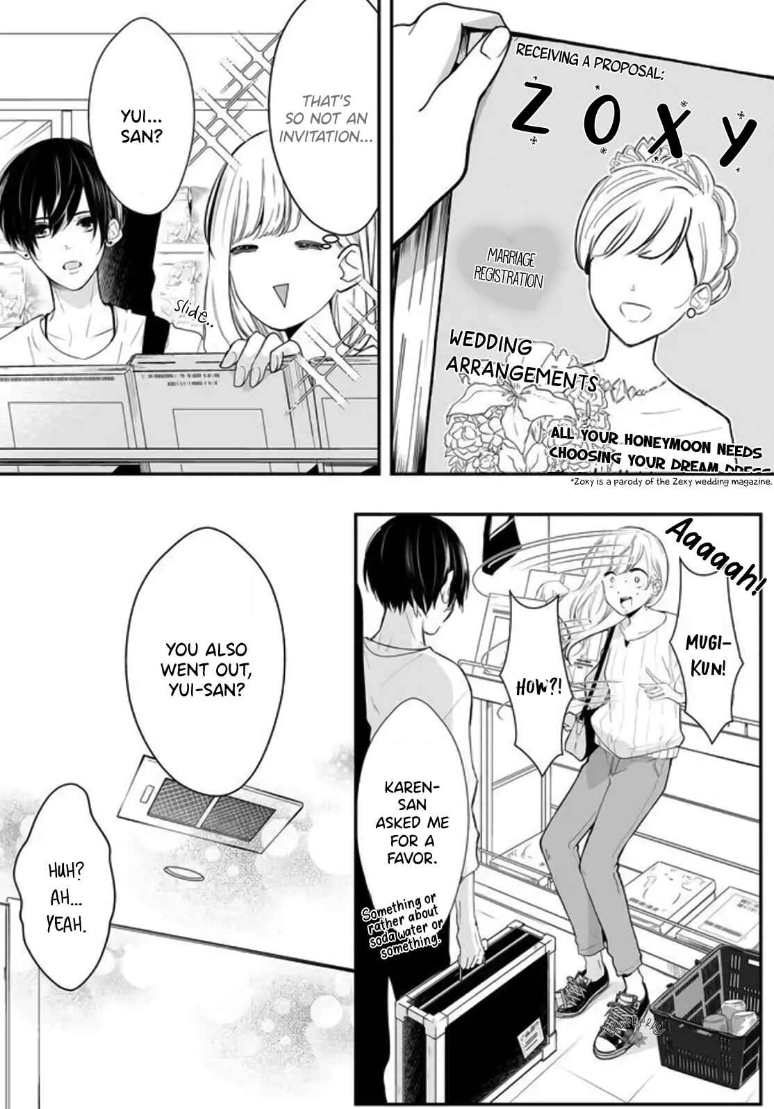 Page 8 Chapter 4 Mugi-kun ni koi wo shite wa ikenai