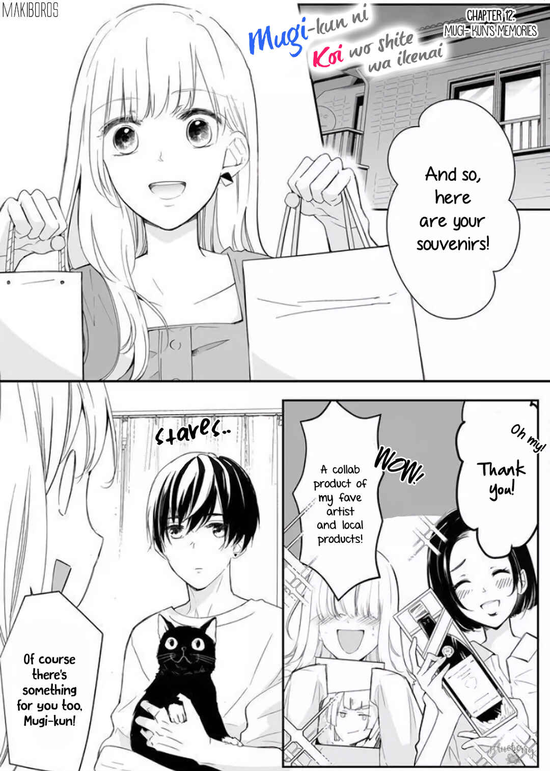 Page 3 Chapter 12 Mugi-kun ni koi wo shite wa ikenai
