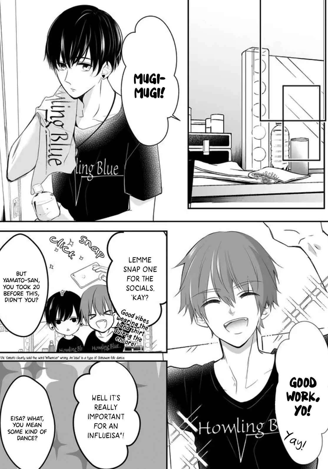 Page 15 Chapter 3 Mugi-kun ni koi wo shite wa ikenai
