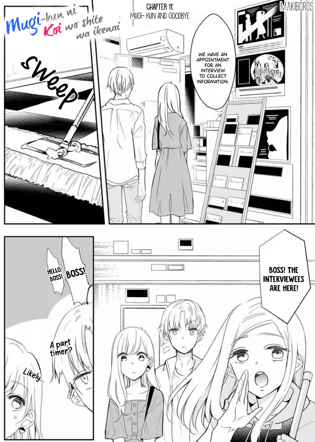 Page 3 Chapter 11 Mugi-kun ni koi wo shite wa ikenai