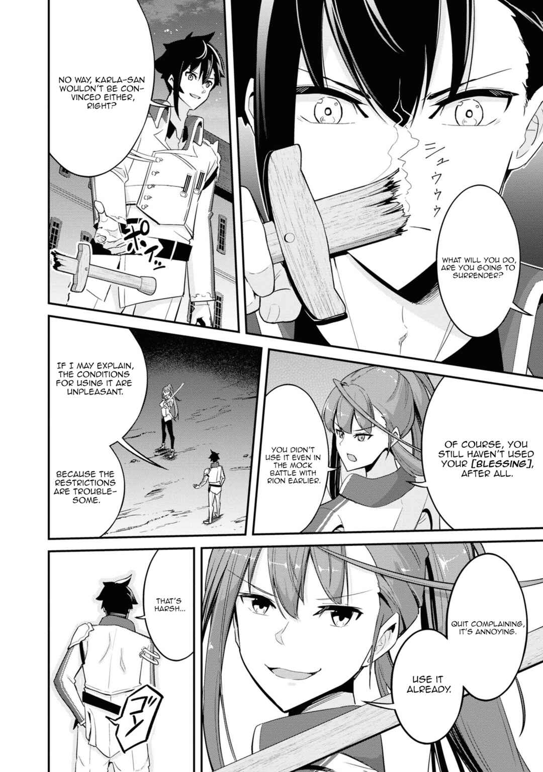 Page 10 Chapter 3 Seikishi ni Natta kedo Danchou no Oppai ga Sugosugite Kokoro ga Kiyomerarenai