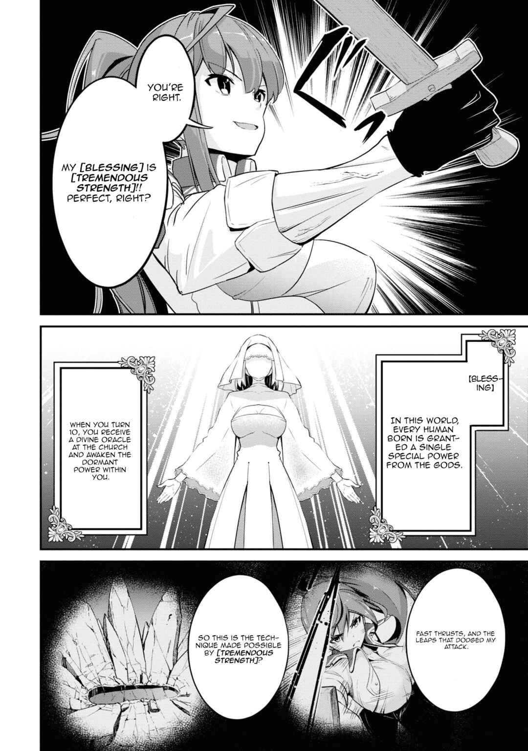 Page 6 Chapter 3 Seikishi ni Natta kedo Danchou no Oppai ga Sugosugite Kokoro ga Kiyomerarenai