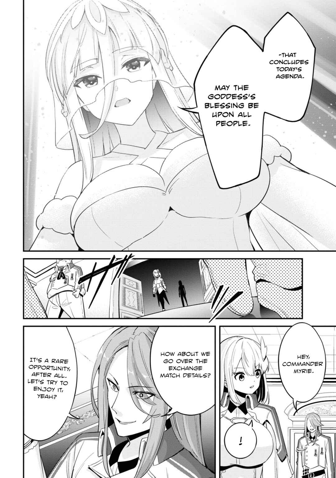 Page 10 Chapter 6 Seikishi ni Natta kedo Danchou no Oppai ga Sugosugite Kokoro ga Kiyomerarenai