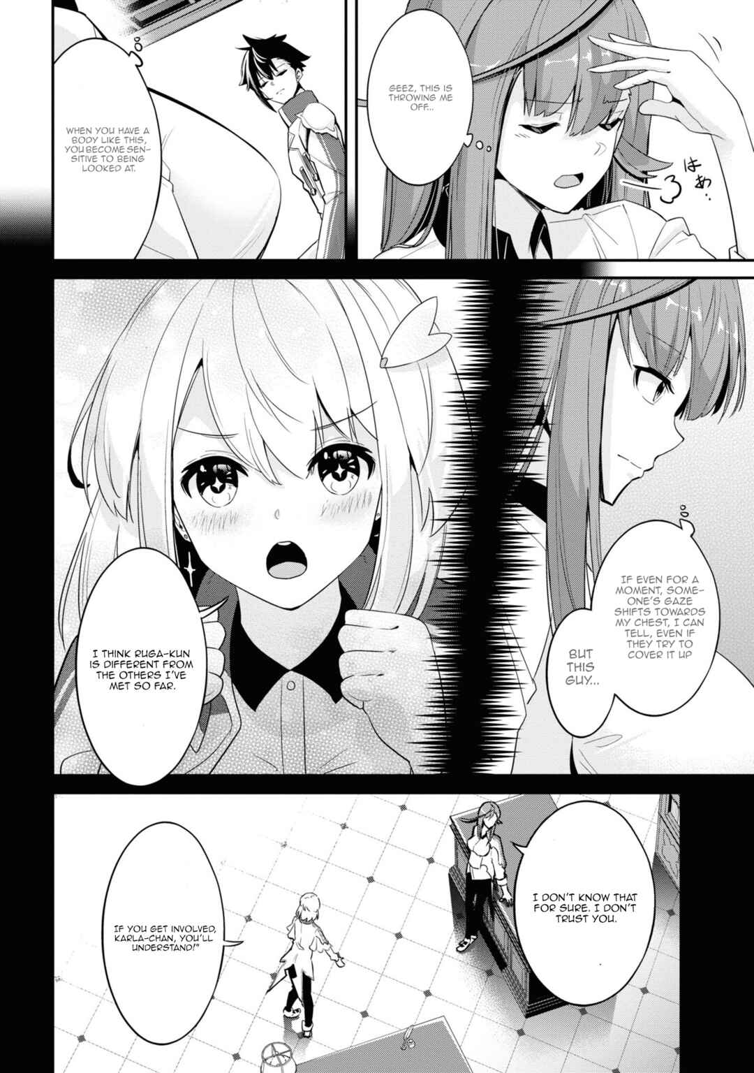 Page 10 Chapter 2 Seikishi ni Natta kedo Danchou no Oppai ga Sugosugite Kokoro ga Kiyomerarenai