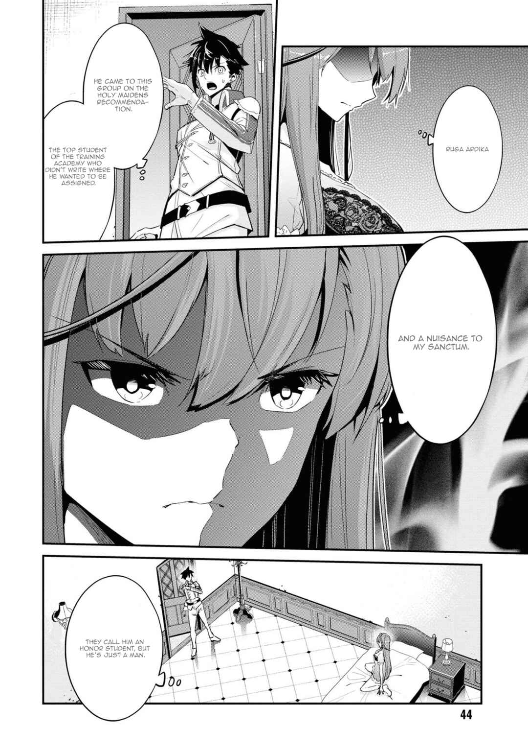 Page 2 Chapter 2 Seikishi ni Natta kedo Danchou no Oppai ga Sugosugite Kokoro ga Kiyomerarenai