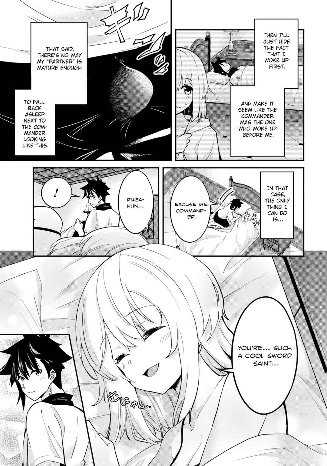 Page 10 Chapter 28 Seikishi ni Natta kedo Danchou no Oppai ga Sugosugite Kokoro ga Kiyomerarenai