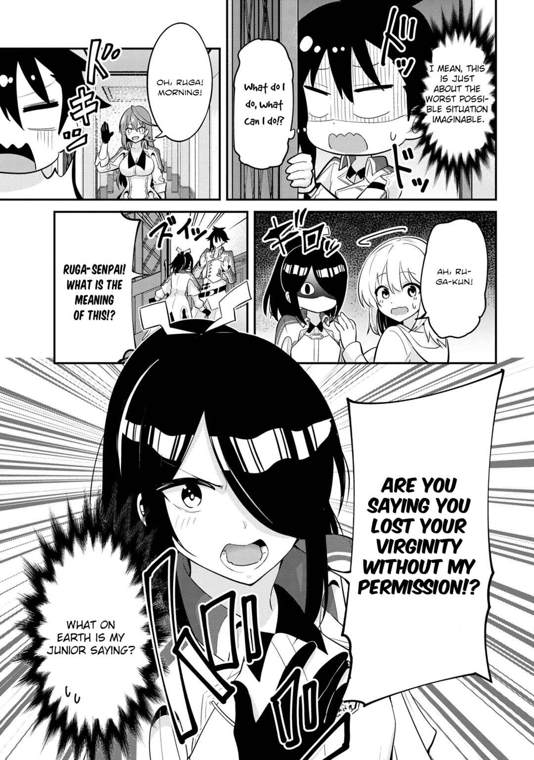 Page 16 Chapter 28 Seikishi ni Natta kedo Danchou no Oppai ga Sugosugite Kokoro ga Kiyomerarenai