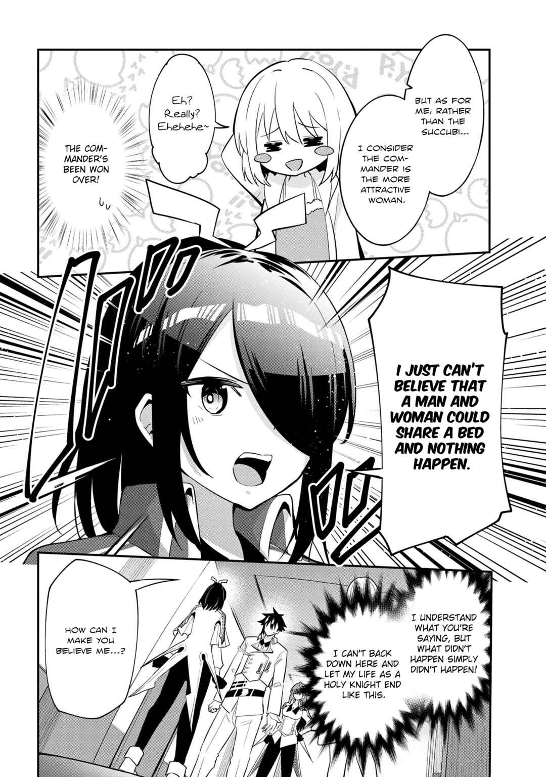 Page 19 Chapter 28 Seikishi ni Natta kedo Danchou no Oppai ga Sugosugite Kokoro ga Kiyomerarenai