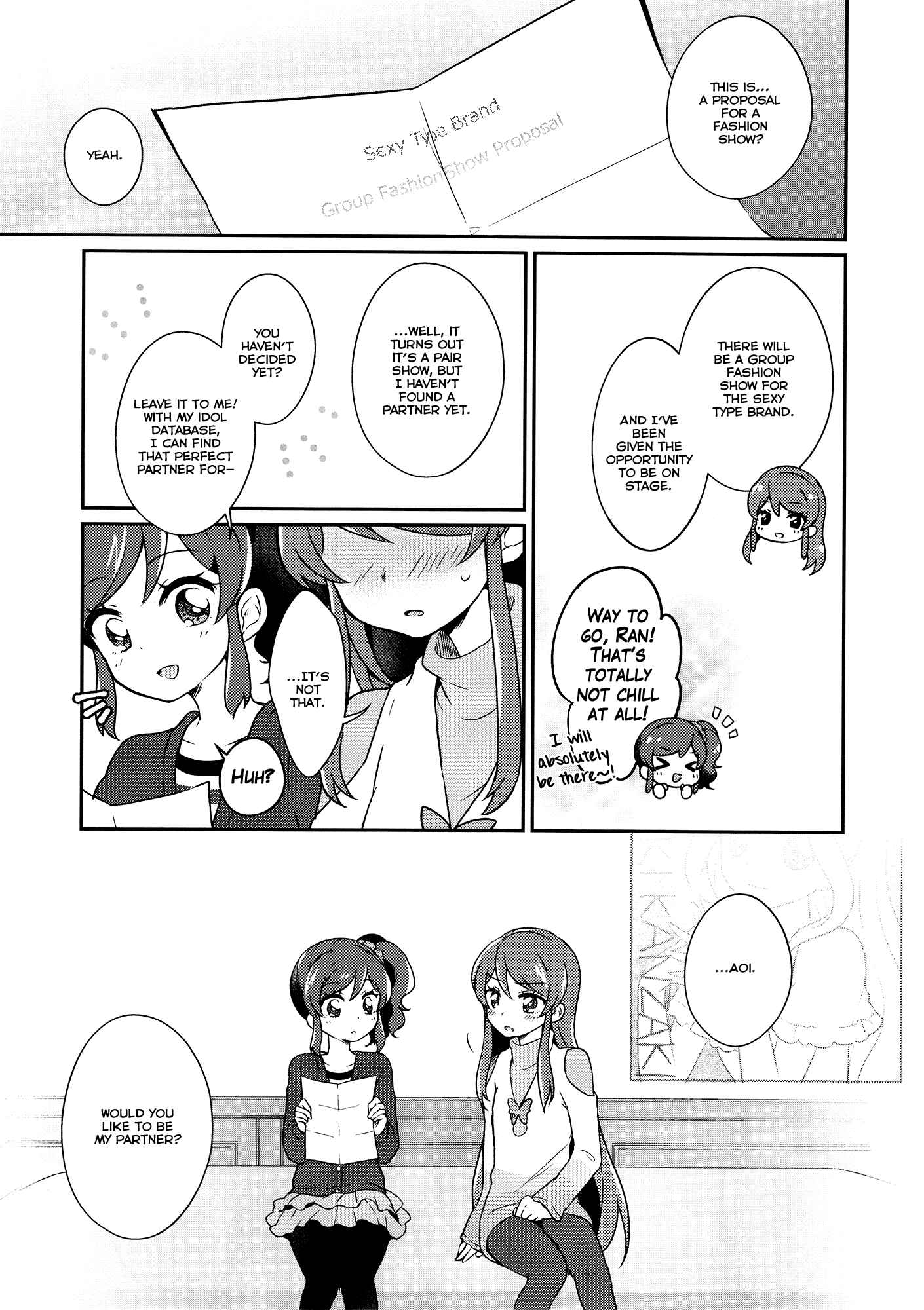 Page 11 Chapter 2 Aikatsu! - Secret x Secret (Doujinshi)