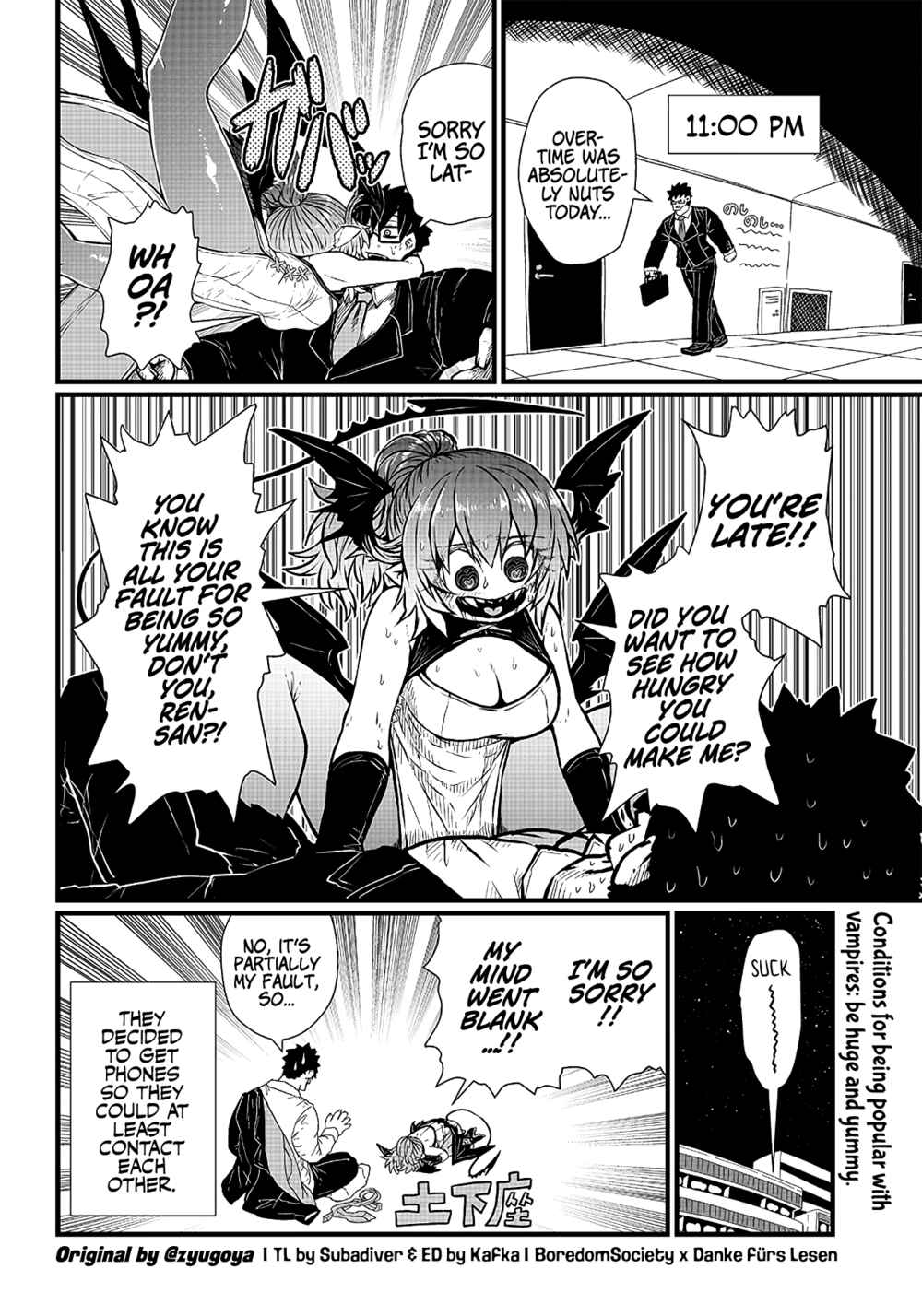Page 11 Chapter 2 Please Give Me Your Blood, I Will Serve You in Gratitude