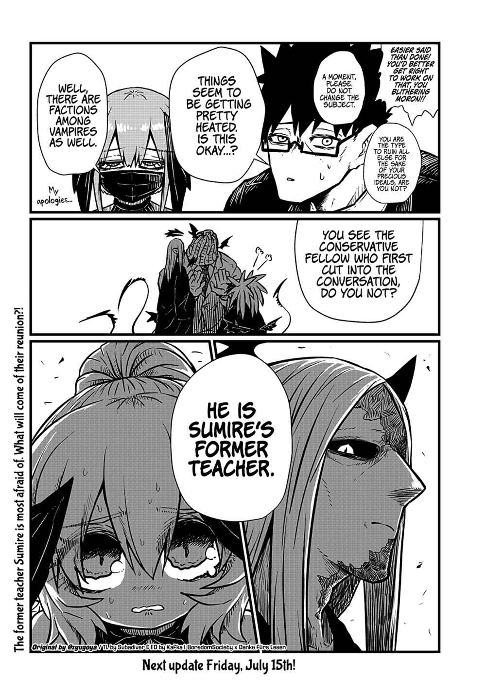 Page 8 Chapter 11 Please Give Me Your Blood, I Will Serve You in Gratitude