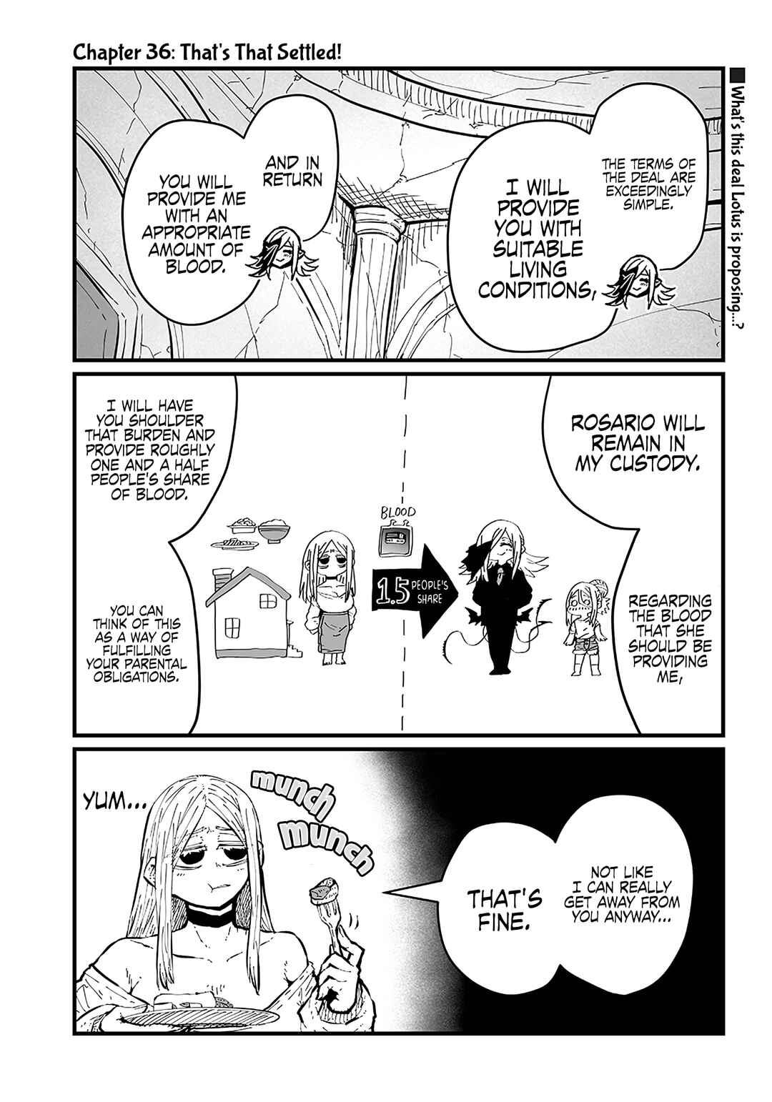 Page 2 Chapter 36 Please Give Me Your Blood, I Will Serve You in Gratitude