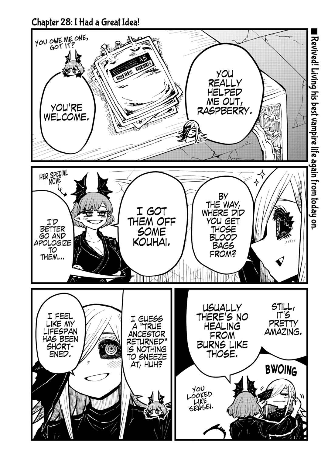 Page 2 Chapter 28 Please Give Me Your Blood, I Will Serve You in Gratitude