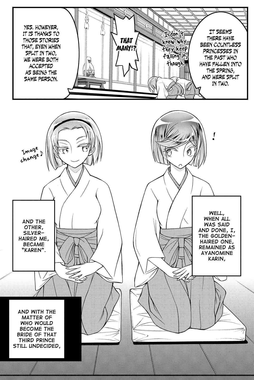 Page 24 Chapter 35 Kin no Kanojo, Gin no Kanojo