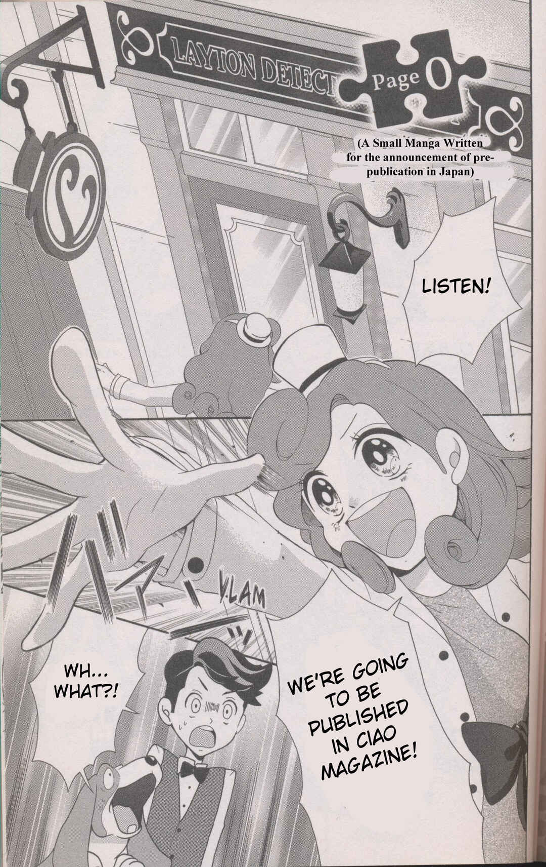 Page 1 Chapter 4.85 Layton Mystery Detective Agency: Katris Puzzle Solving Files