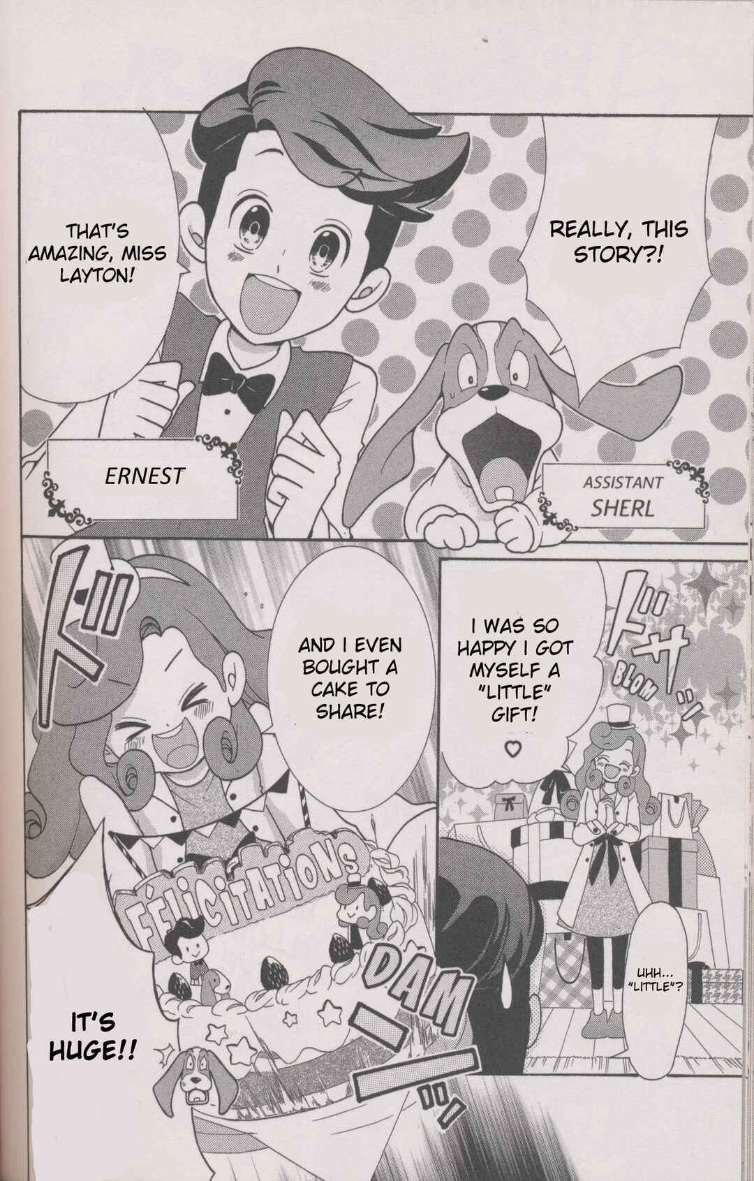 Page 2 Chapter 4.85 Layton Mystery Detective Agency: Katris Puzzle Solving Files