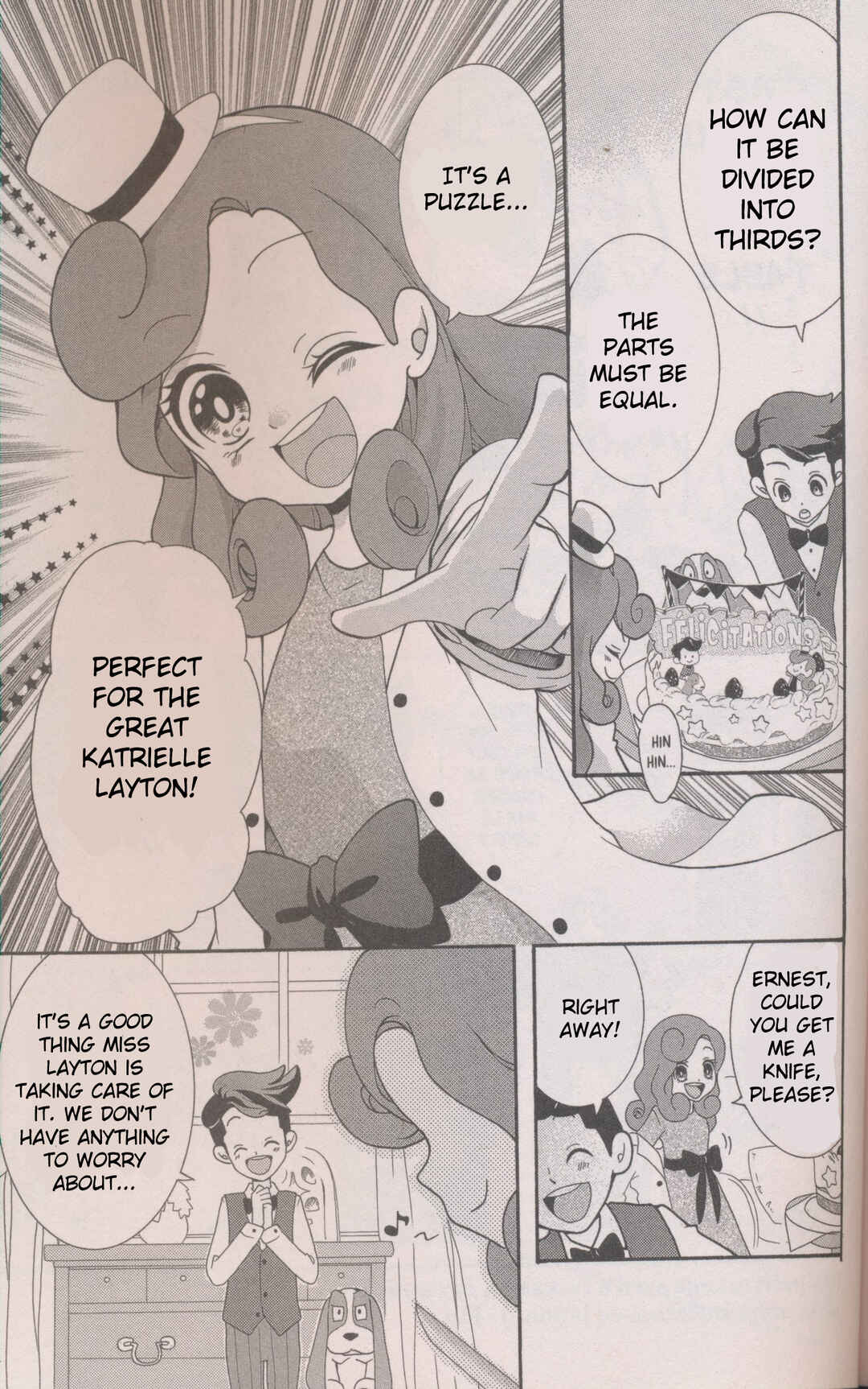 Page 3 Chapter 4.85 Layton Mystery Detective Agency: Katris Puzzle Solving Files