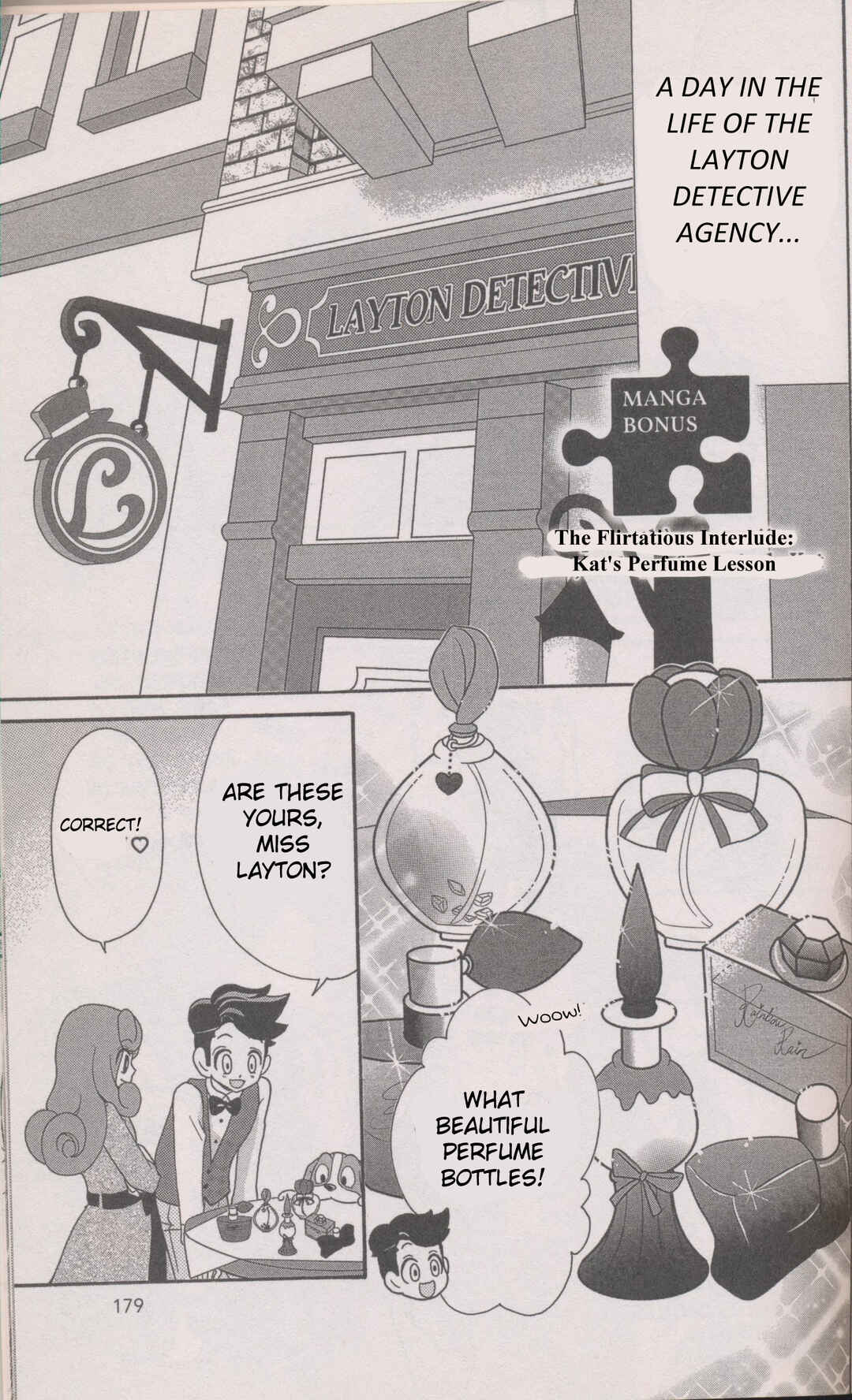 Page 1 Chapter 4.75 Layton Mystery Detective Agency: Katris Puzzle Solving Files