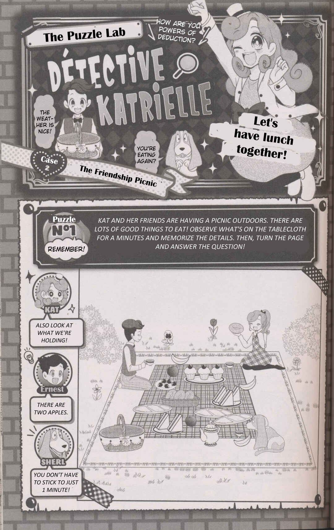 Page 1 Chapter 2.5 Layton Mystery Detective Agency: Katris Puzzle Solving Files