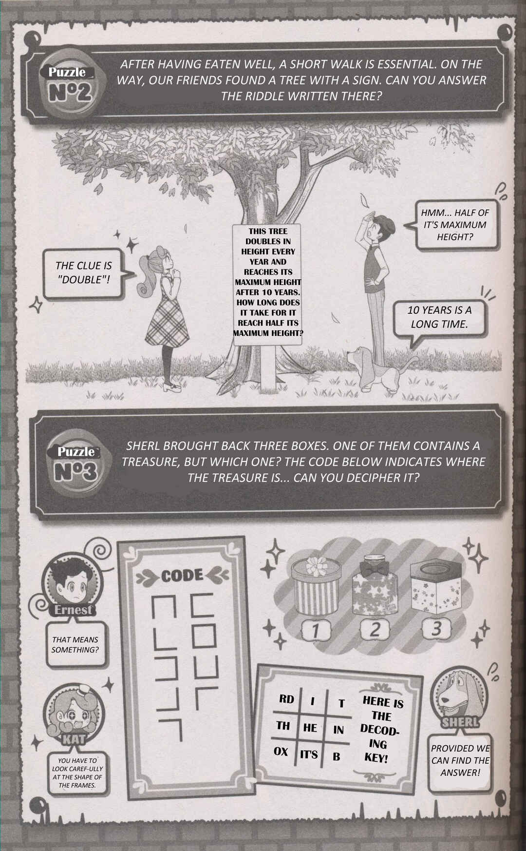 Page 3 Chapter 2.5 Layton Mystery Detective Agency: Katris Puzzle Solving Files