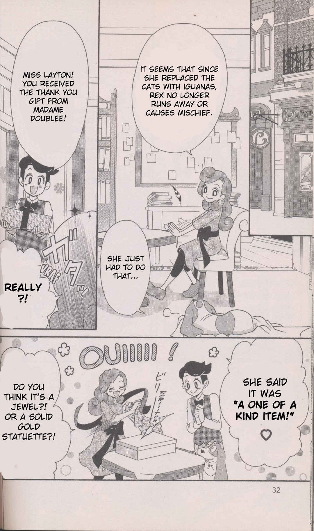 Page 34 Chapter 5 Layton Mystery Detective Agency: Katris Puzzle Solving Files