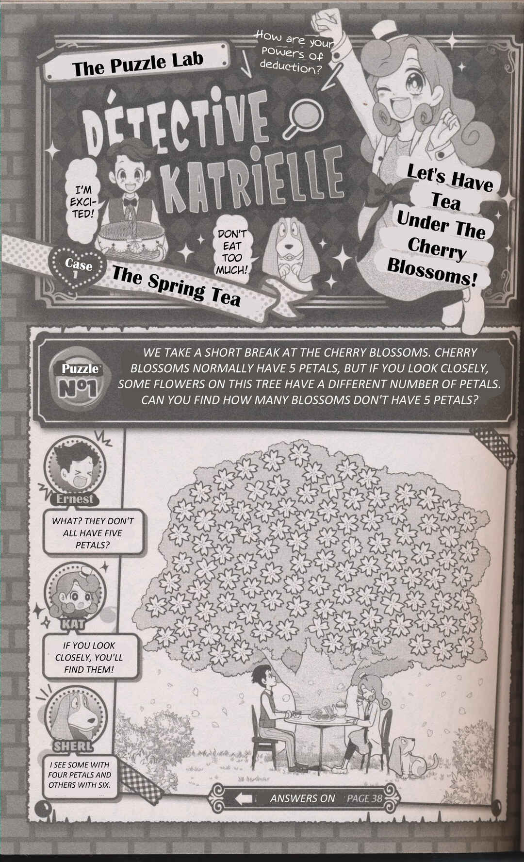 Page 1 Chapter 1.5 Layton Mystery Detective Agency: Katris Puzzle Solving Files
