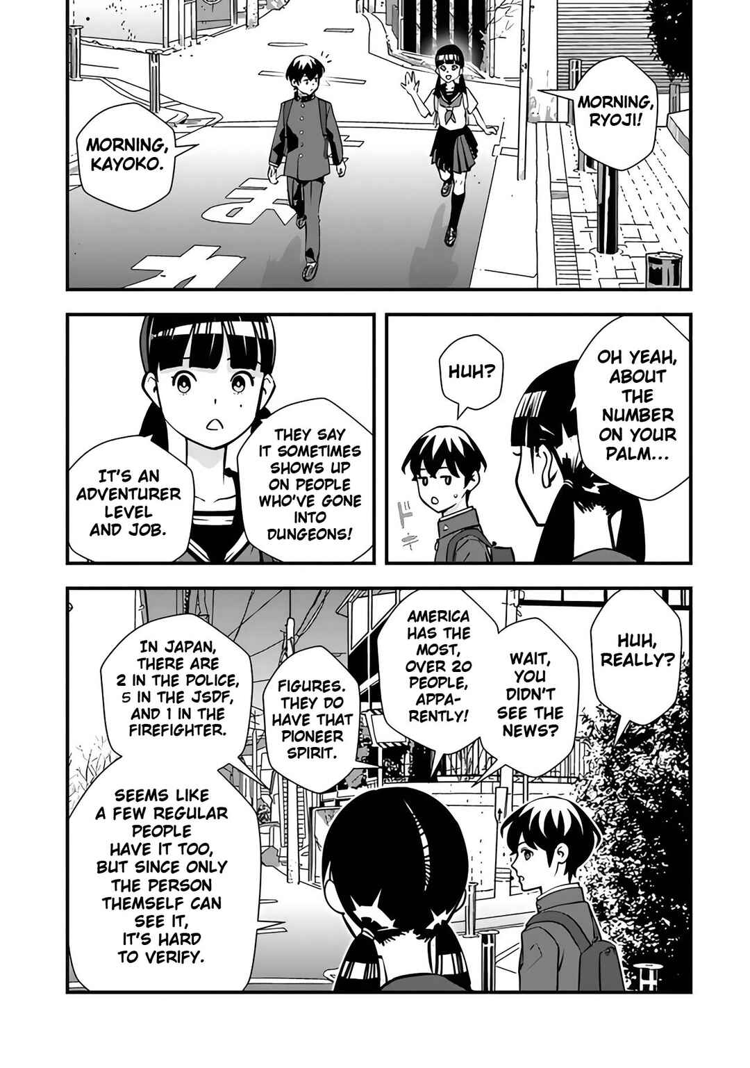 Page 22 Chapter 2 Isekai Kaeri no Yuusha wa, Dungeon ga Shutsugen shita Genjitsu Sekai de, Influencer natte Kane wo Kasegimasu!