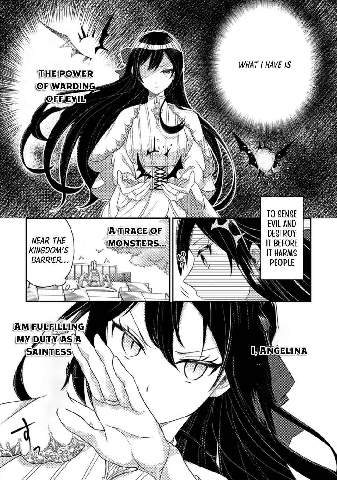 Page 13 Chapter 1 Mayoke no Seijo wa Munou de Yakutatazu wo Yameru Koto ni Shimashita
