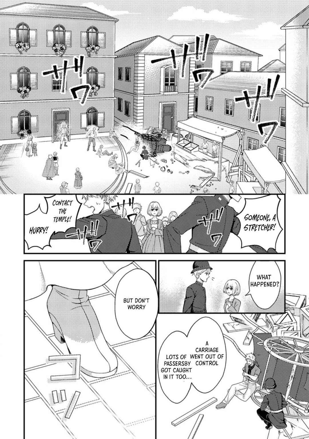 Page 4 Chapter 1 Mayoke no Seijo wa Munou de Yakutatazu wo Yameru Koto ni Shimashita
