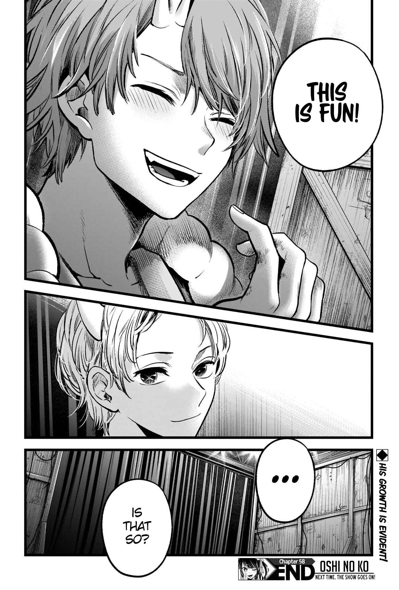 Page 19 Chapter 58 【Oshi no Ko】