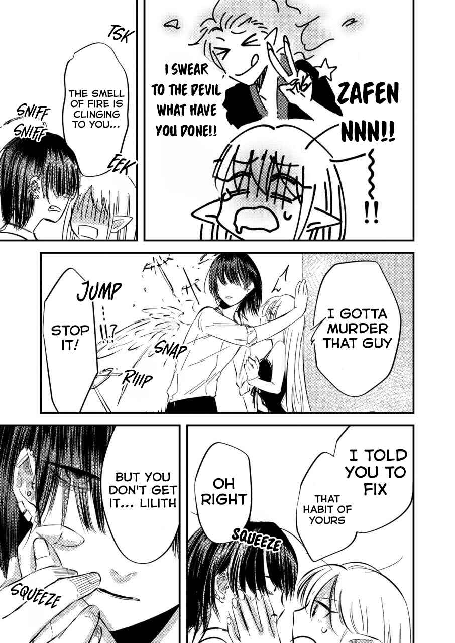Page 11 Chapter 1.5 Yandere Tenshi wa Ohitoyoshi Succubus ni Goshuushin 2