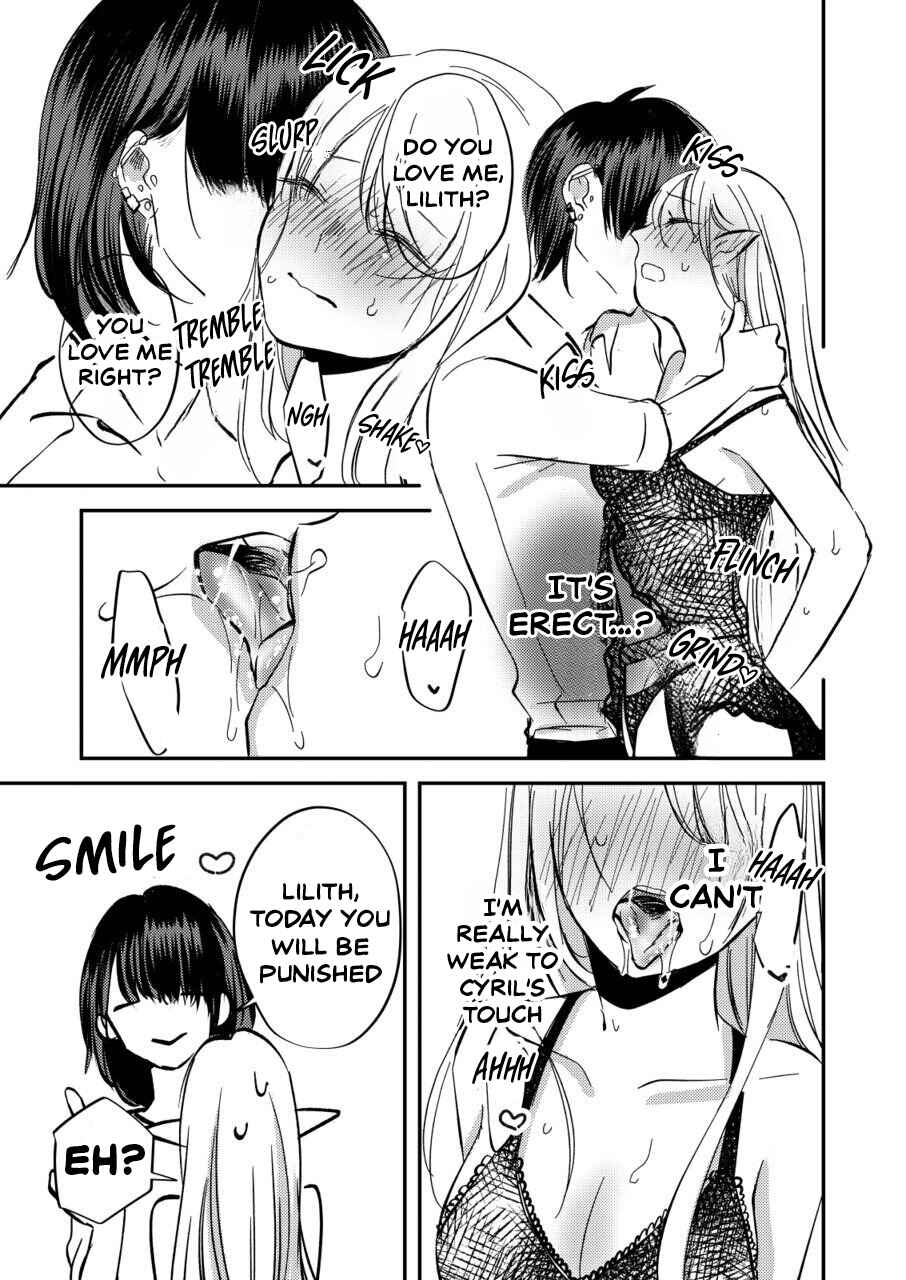 Page 13 Chapter 1.5 Yandere Tenshi wa Ohitoyoshi Succubus ni Goshuushin 2