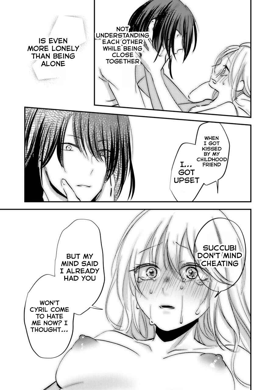 Page 33 Chapter 1.5 Yandere Tenshi wa Ohitoyoshi Succubus ni Goshuushin 2