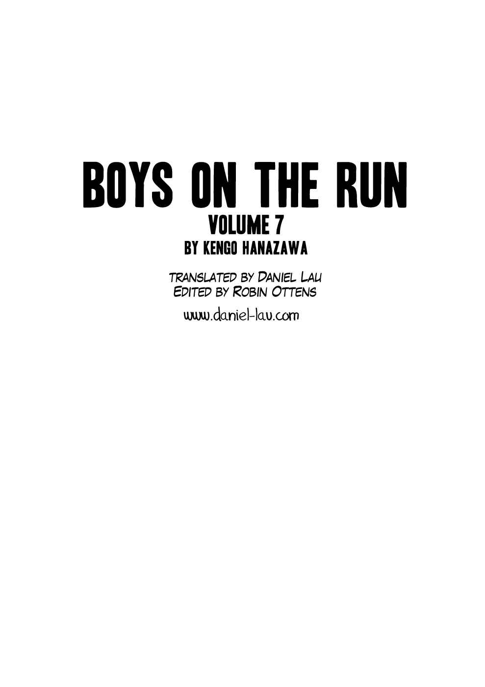 Page 3 Chapter 66 Boys on the Run