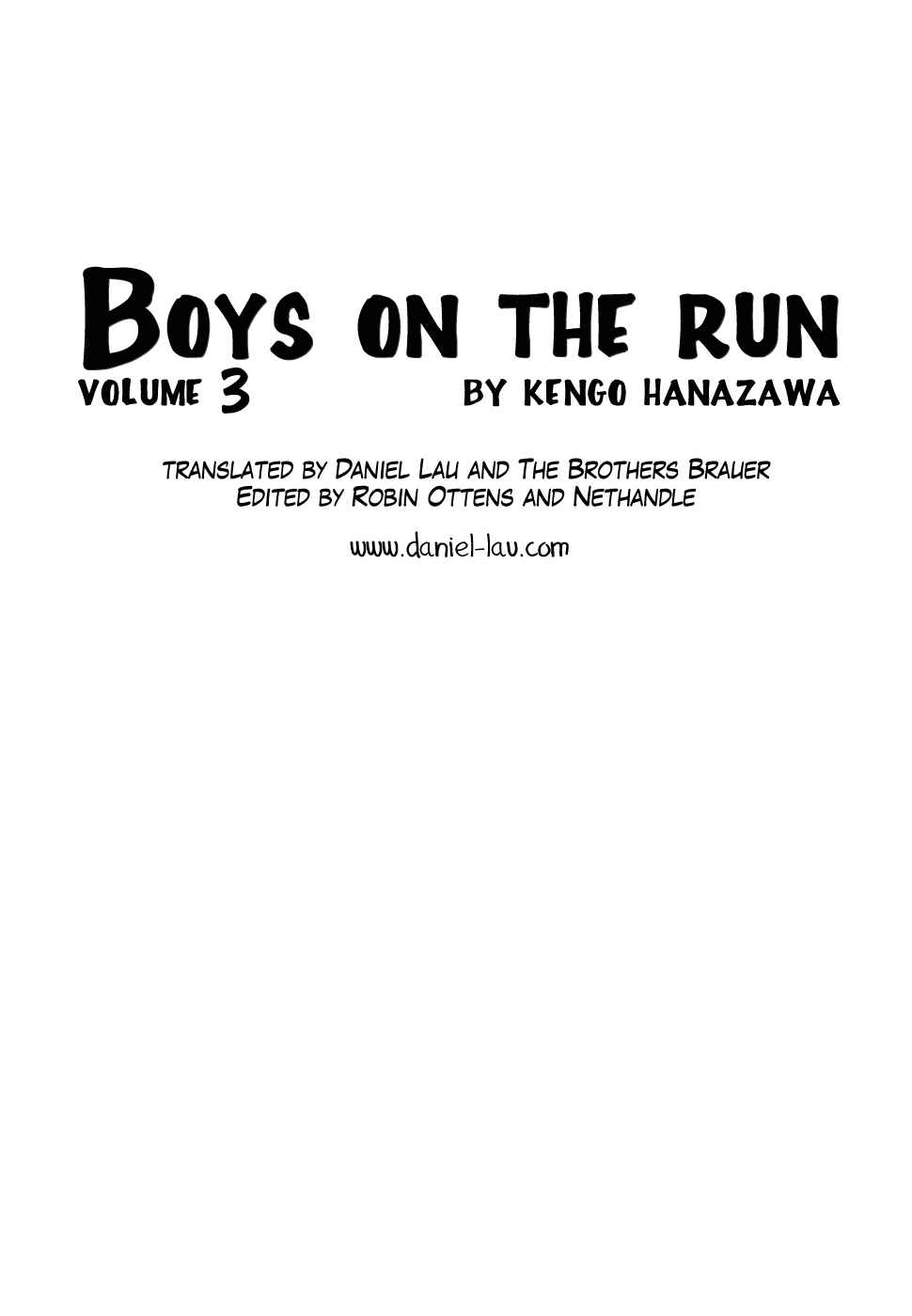 Page 3 Chapter 22 Boys on the Run