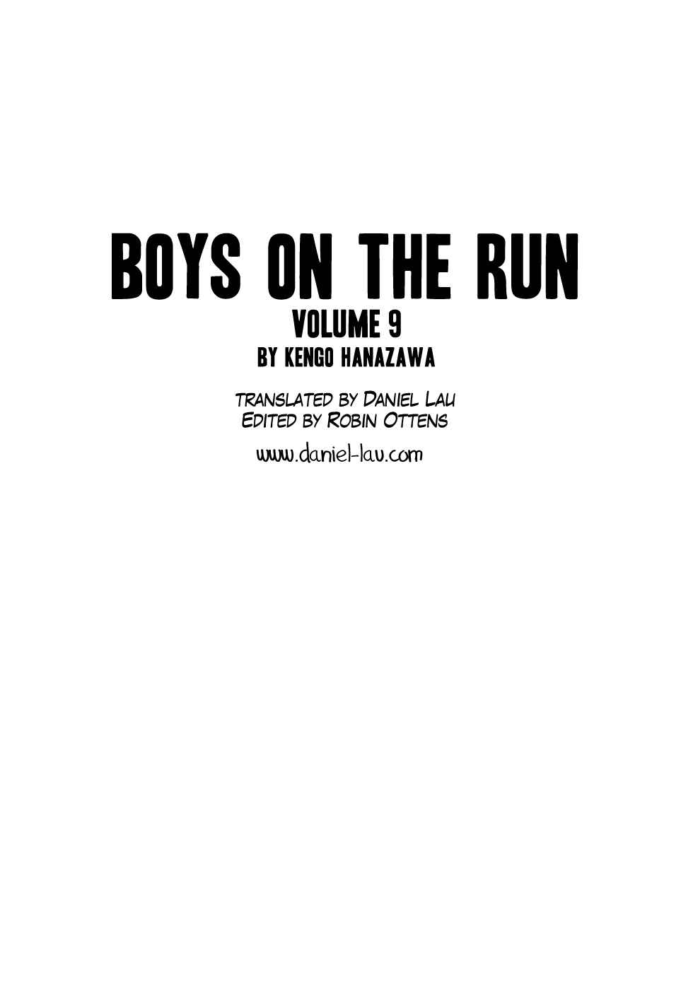 Page 3 Chapter 88 Boys on the Run