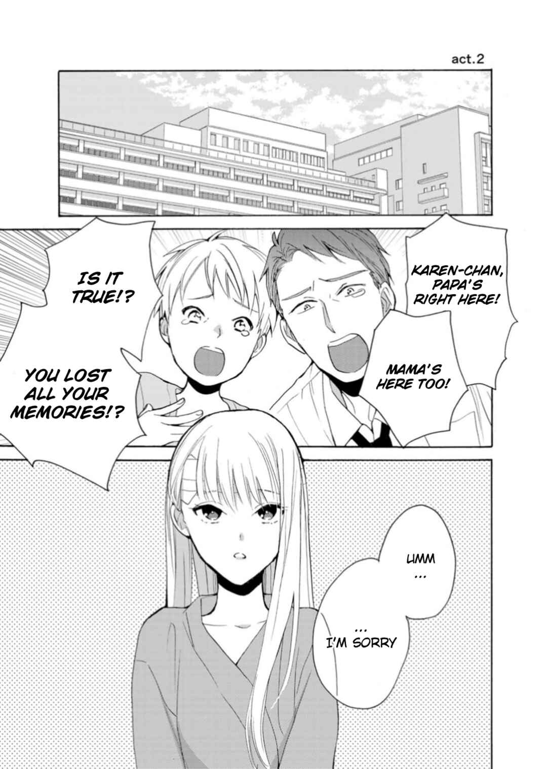 Page 1 Chapter 2 Ougo Karen wa Amakami suru