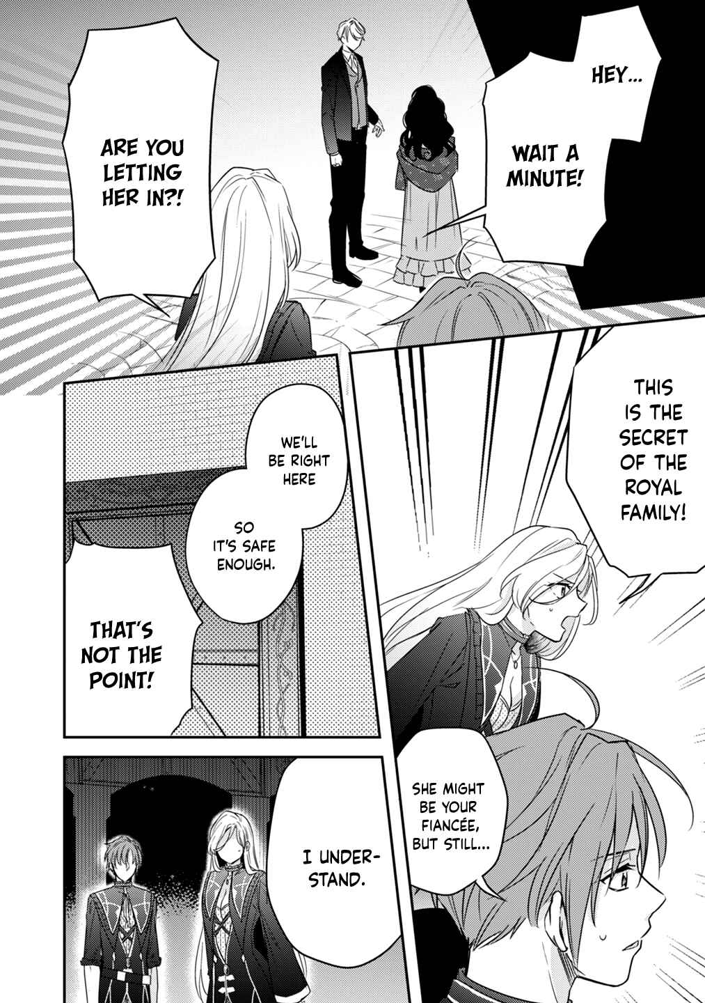 Page 20 Chapter 4 Outei Denka no Okiniiri Tensei Shite mo Tenteki kara Nigerarenai You desu?!