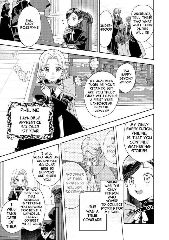 Page 24 Chapter 4 Honzuki no Gekokujou: Shisho ni Naru Tame ni wa Shudan o Erandeiraremasen—Dai 4-bu: Kizokuin no Toshokan o Sukuitai!