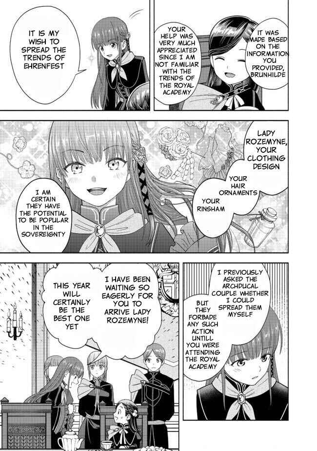 Page 6 Chapter 4 Honzuki no Gekokujou: Shisho ni Naru Tame ni wa Shudan o Erandeiraremasen—Dai 4-bu: Kizokuin no Toshokan o Sukuitai!