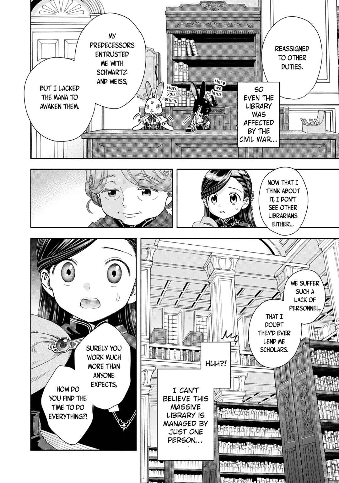Page 23 Chapter 12 Honzuki no Gekokujou: Shisho ni Naru Tame ni wa Shudan o Erandeiraremasen—Dai 4-bu: Kizokuin no Toshokan o Sukuitai!
