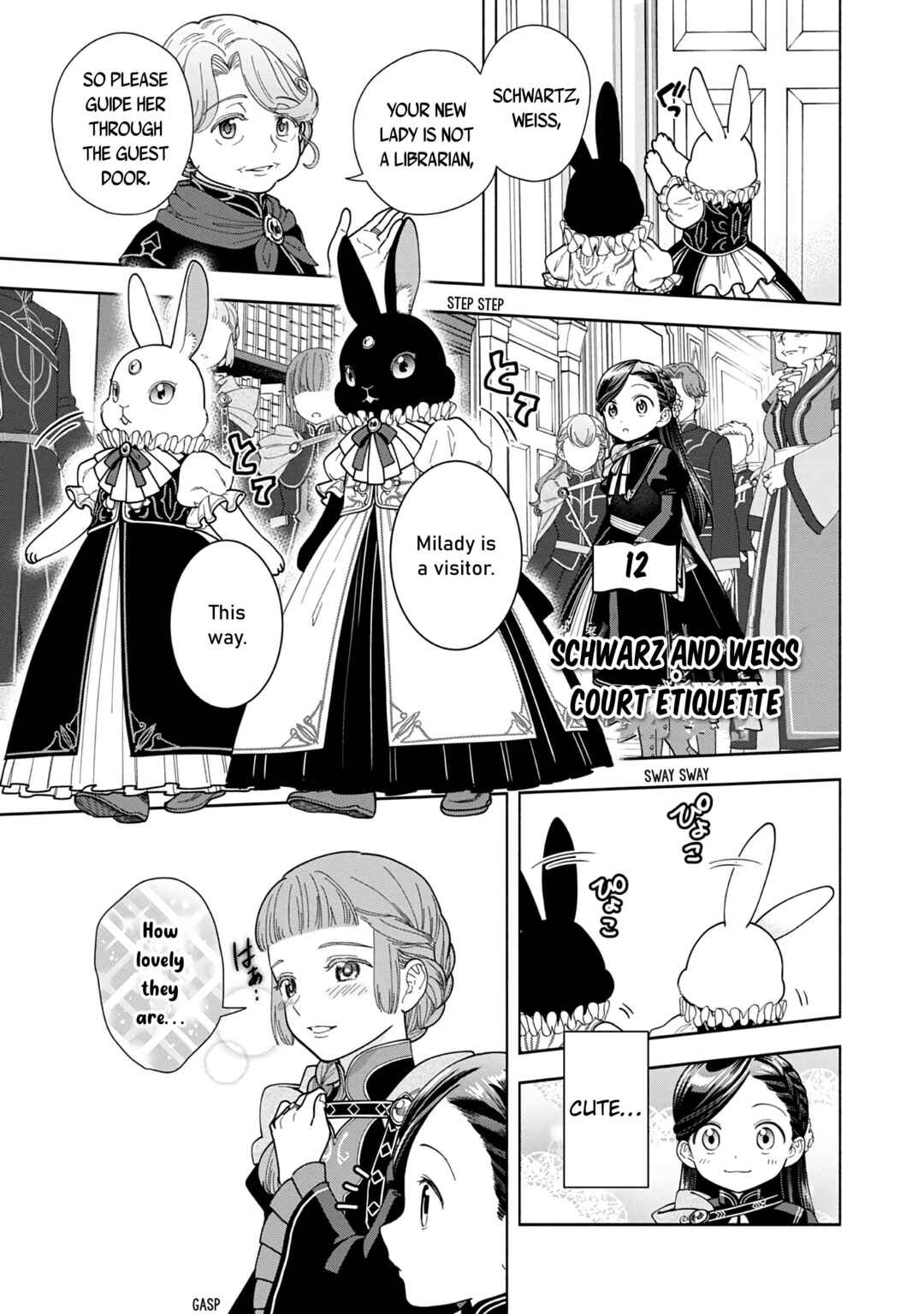 Page 7 Chapter 12 Honzuki no Gekokujou: Shisho ni Naru Tame ni wa Shudan o Erandeiraremasen—Dai 4-bu: Kizokuin no Toshokan o Sukuitai!