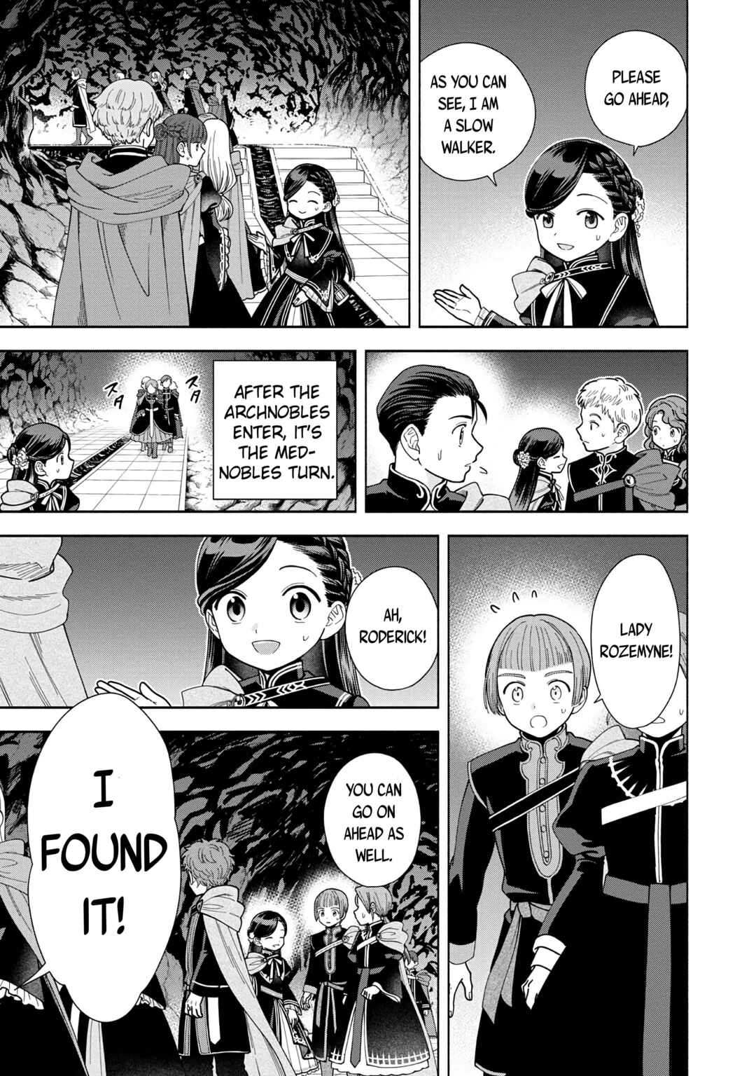 Page 13 Chapter 14 Honzuki no Gekokujou: Shisho ni Naru Tame ni wa Shudan o Erandeiraremasen—Dai 4-bu: Kizokuin no Toshokan o Sukuitai!