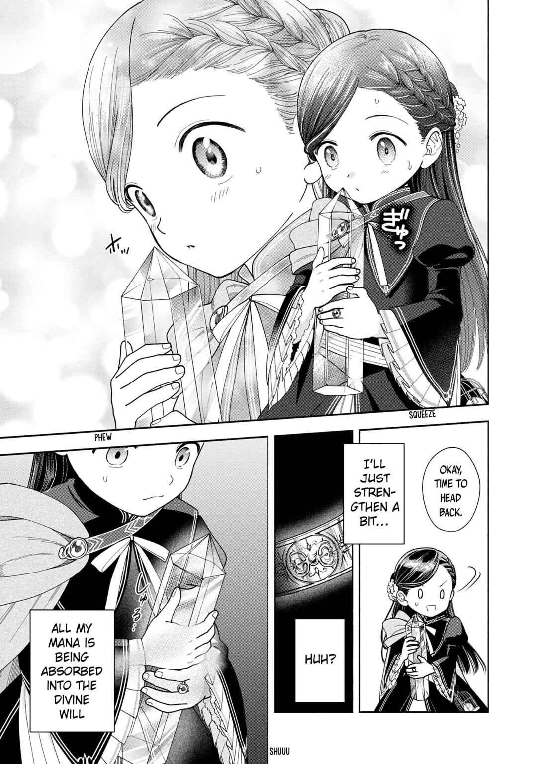 Page 26 Chapter 14 Honzuki no Gekokujou: Shisho ni Naru Tame ni wa Shudan o Erandeiraremasen—Dai 4-bu: Kizokuin no Toshokan o Sukuitai!