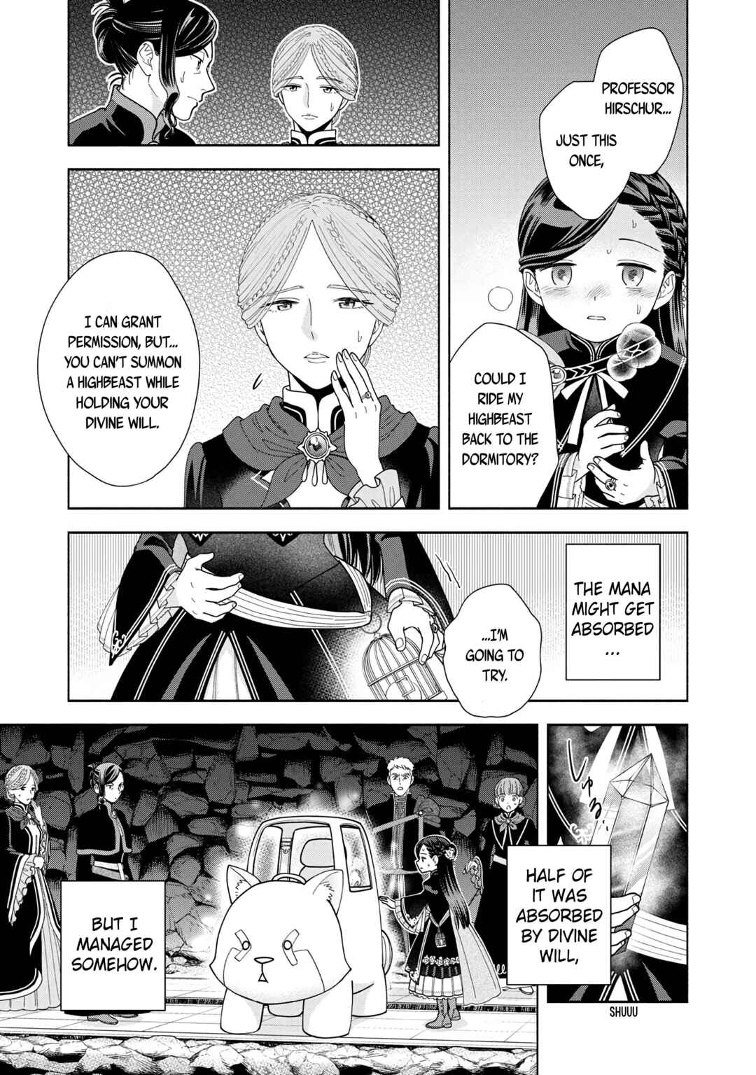 Page 32 Chapter 14 Honzuki no Gekokujou: Shisho ni Naru Tame ni wa Shudan o Erandeiraremasen—Dai 4-bu: Kizokuin no Toshokan o Sukuitai!