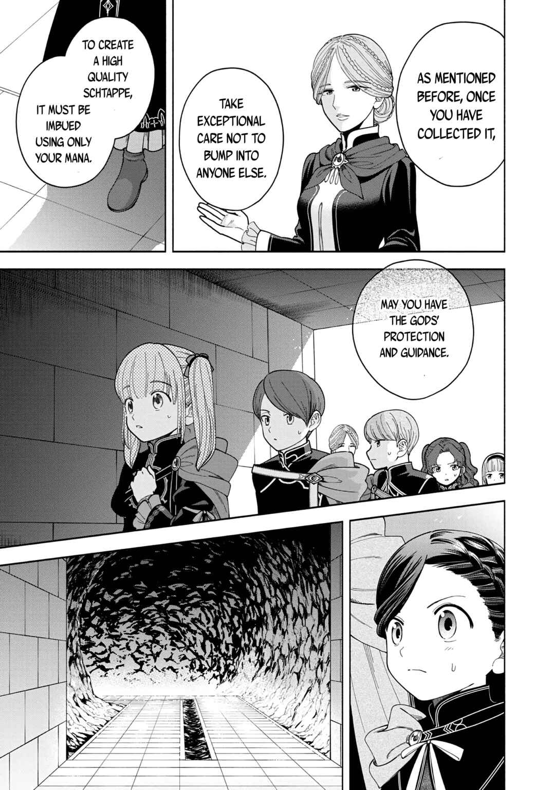 Page 9 Chapter 14 Honzuki no Gekokujou: Shisho ni Naru Tame ni wa Shudan o Erandeiraremasen—Dai 4-bu: Kizokuin no Toshokan o Sukuitai!